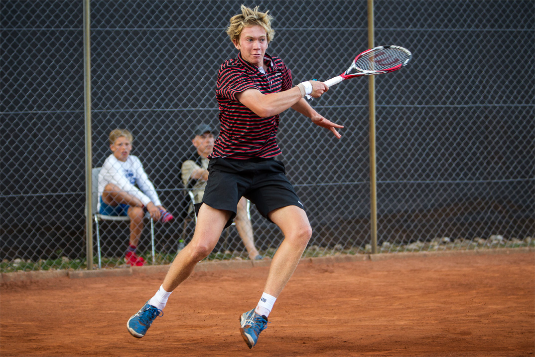 Tennisspilleren Simon Friis Soendergaard