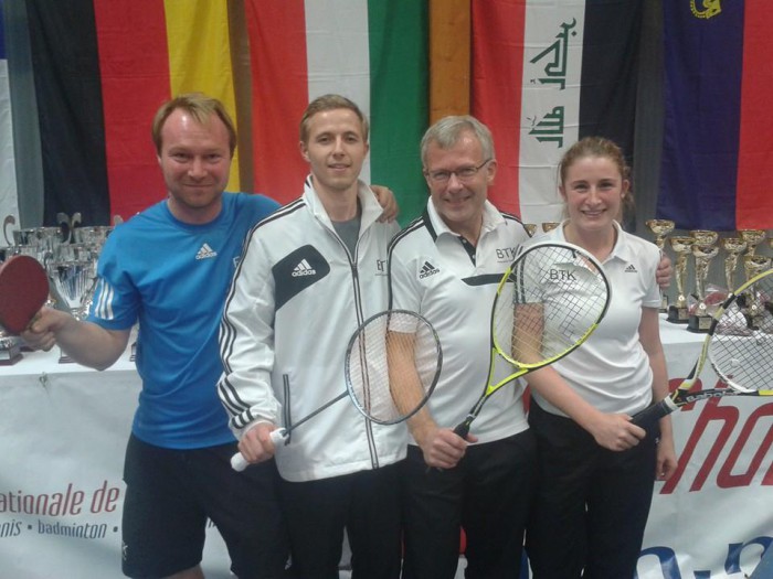 Bagsværd Tennis Klub var med til at vinde to medaljer til VM for landshold i racketlon