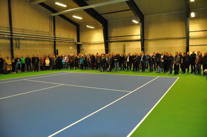 Massiv opbakning ved åbning af Marienlyst Tenniscenter Odense