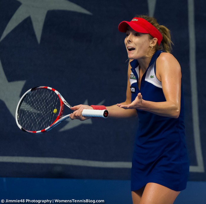 WTA Doha: Dulgheru hindrer Cornet i revanche mod Wozniacki