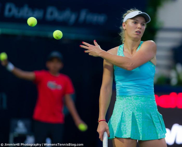 WTA Doha: Wozniacki fik en på hatten af Azarenka