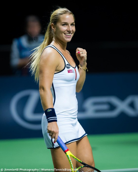 WTA Katowice: Dominika Cibulkova vinder Titlen