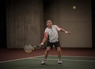 Tennisveteranen Frank Gaba