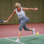 Tennisveteranen Annette Nederby