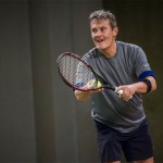 Tennisveteranen Henrik Løchte