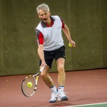 Tennisveteranen Frans Nørby