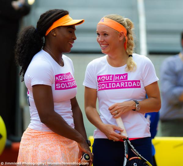WTA Madrid: Caroline suveræn i venindefight