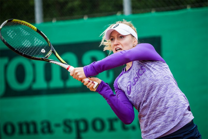 Tennisspilleren Julia Boserup