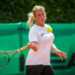 Tennisveteranen Charlotte Gallina