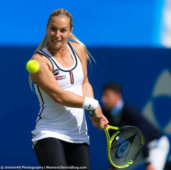 WTA Katowice: Dominika Cibulkova når i Semi-finalen