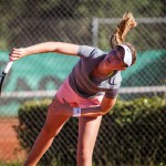 Tennisspilleren Sofie Aamot Mønster
