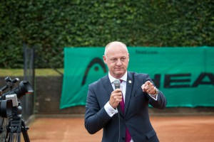 Formand i Dansk Tennis Forbund Henrik Klitvad