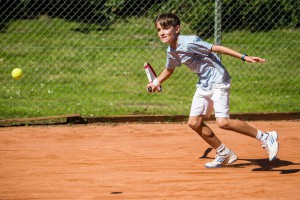 Tennisspilleren Frederik w.n. Horsten