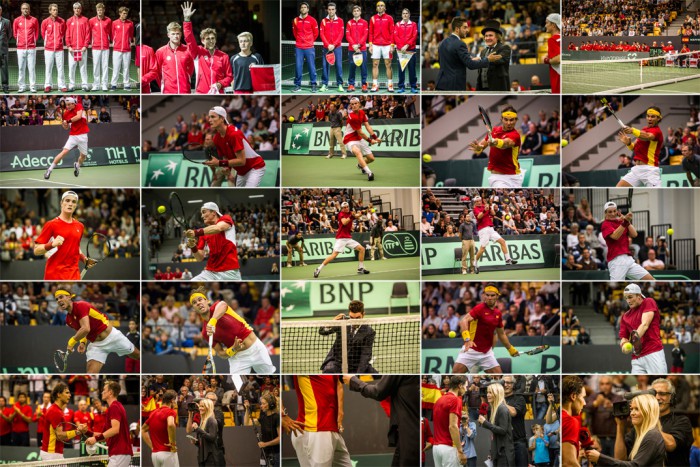 Davis Cup: 161 billeder fra Danmark vs. Spanien