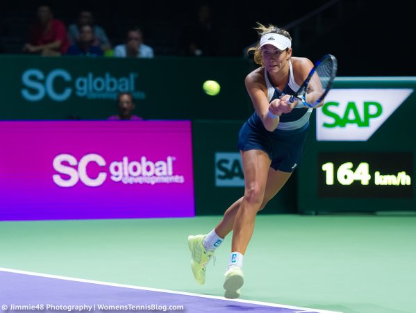 WTA: Singapore finalerne – Muguruza stormer videre