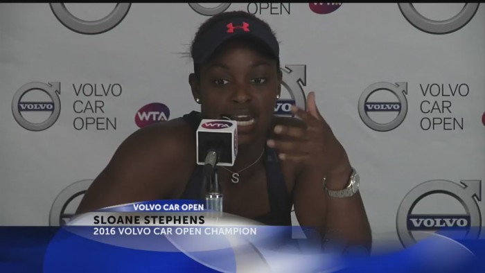 WTA Charleston: Volvo som overraskende ekstra-præmie til Sloane Stephens
