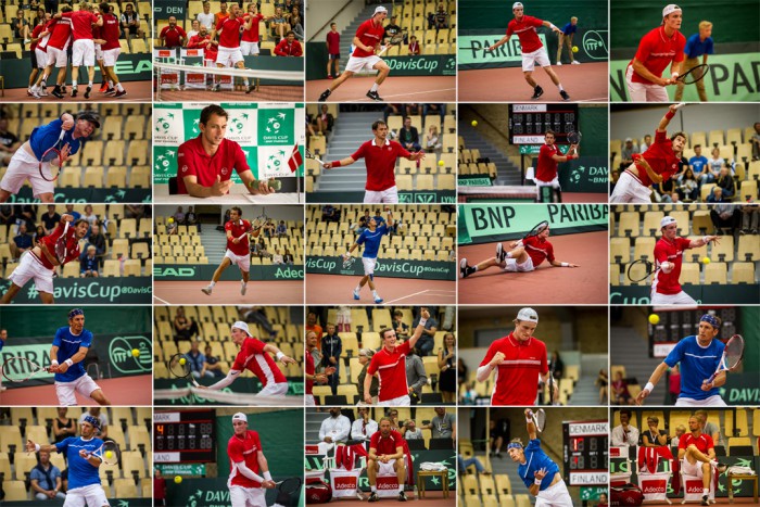 Davis Cup: Genoplev Danmark vs. Finland i billeder