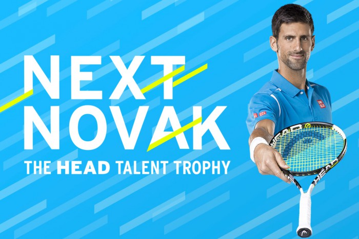 Novak Djokovic og HEAD er på udkig efter den næste generation af tennis talenter