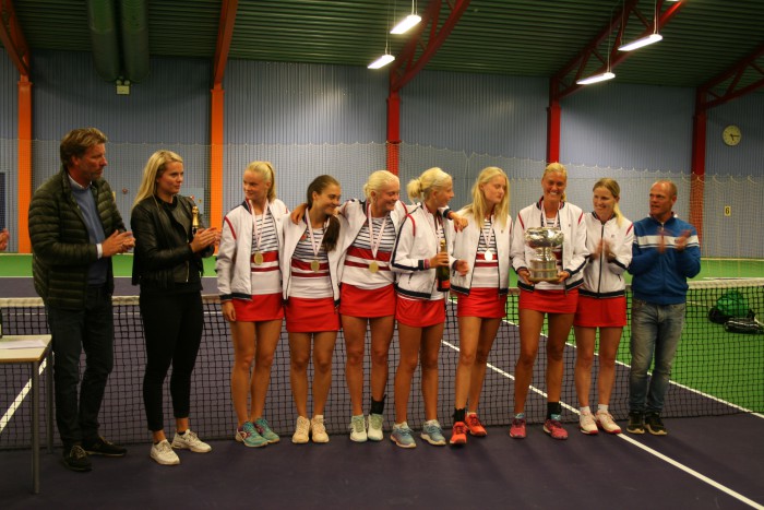 Gentofte vandt kvindernes holdmesterskab
