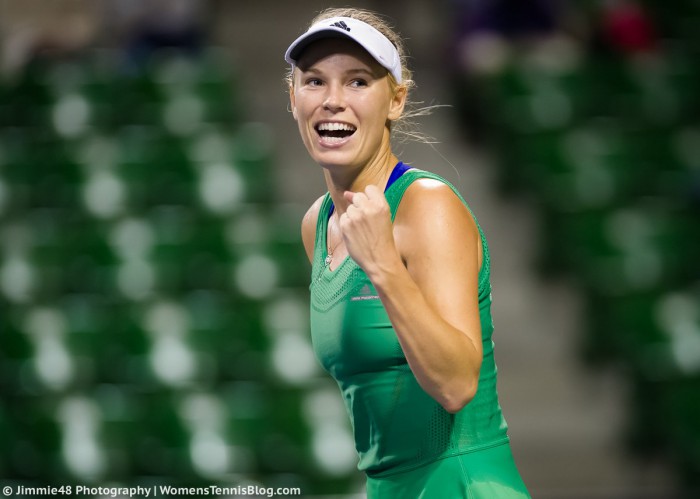 WTA Tokyo 2:  Caroline Wozniacki vandt “battle royale”