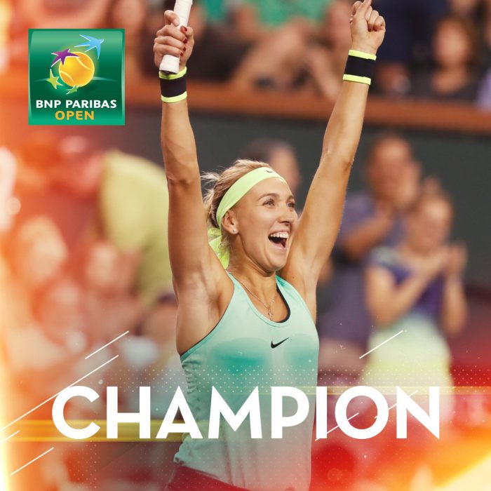 WTA Indian Wells: Elena Vesnina vandt den russiske duel