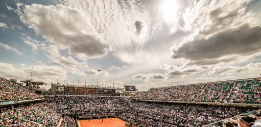 Court Philippe-Chatrier. Roland Garros. Paris. French Open 2017