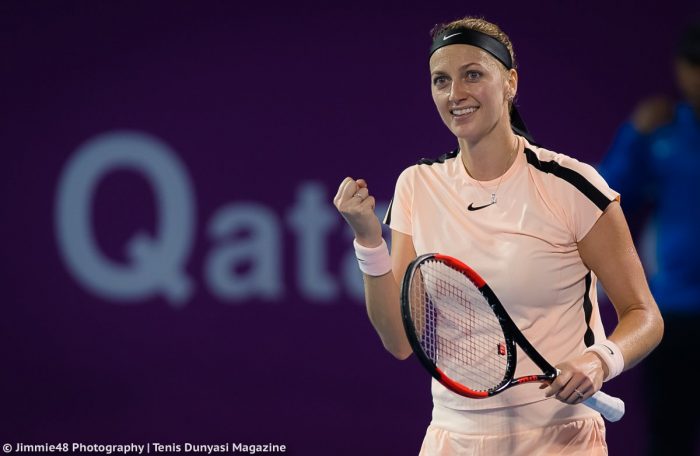 WTA Doha 2018: 13.gang gik det ikke – Kvitova i finalen
