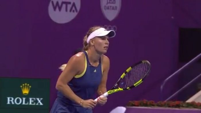 WTA Doha 2018: Wozniacki sikkert fra start i Doha