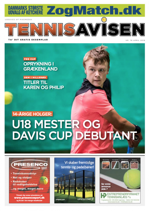 Tennisavisen – April 2018