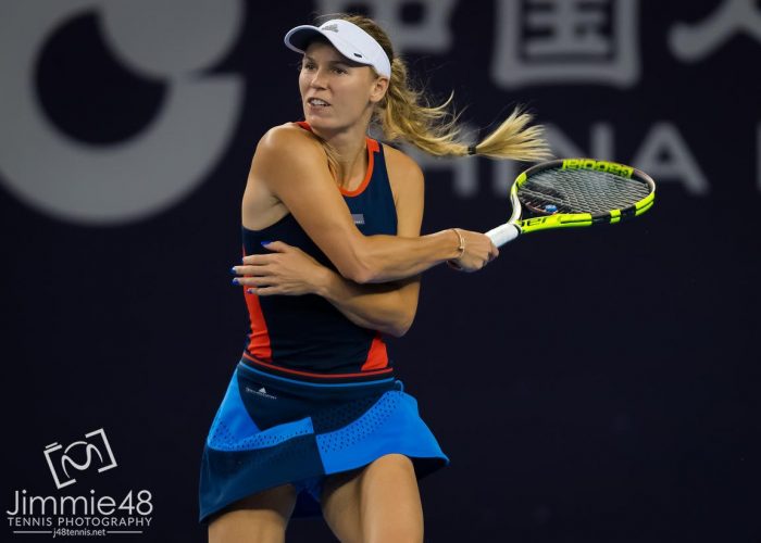 WTA Singapore 2018: Wozniacki udmattede Kvitova