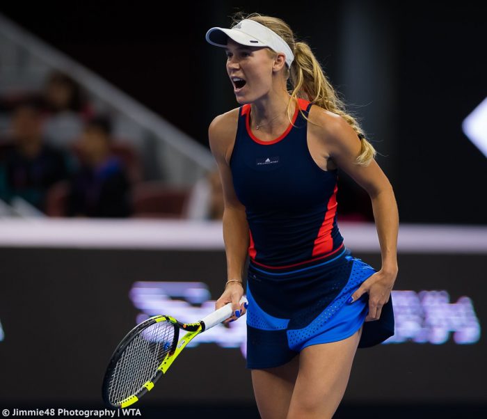 WTA Beijing 2018: Wozniacki vandt for 5.gang over Martic