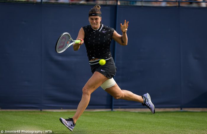 WTA Eastbourne 2019: Sabalenka fik revance i en jævnbyrdig kamp