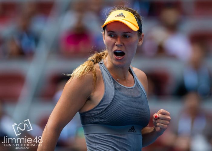 WTA Beijing 2019: Wozniacki gjorde kål på russeren
