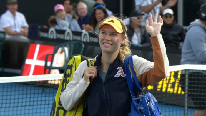 WTA Auckland 2020: Sikker sejr til Wozniacki