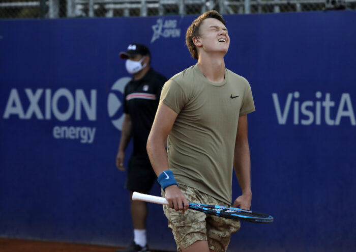 ATP Buenos Aires: Holger Rune på sejrskurs mistede grebet i ATP-debut