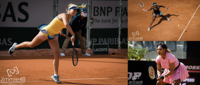 Clara Tauson på Roland Garros blandt andre unge stjernefrø samt et tennisikon