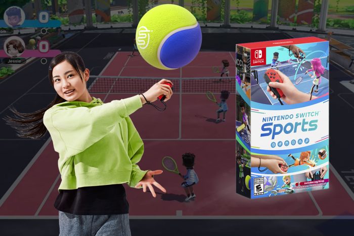 Nintendo Switch Sports: Husker du Wii Sports? Så vil du elske det nye tennisspil på din spilkonsol.