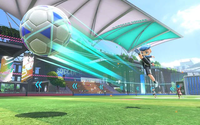 Spil fodbold på Nintendo Switch Sports