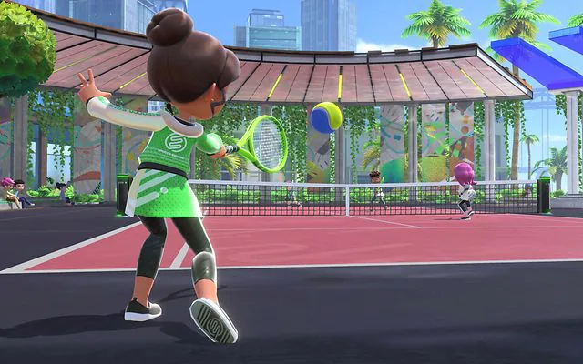 Spil tennis på Nintendo Switch Sports
